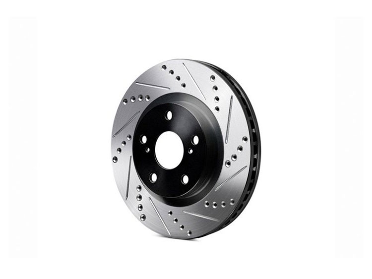 Alfa Romeo Giulia Performance Brake Rotor 2.0L Drilled and Slotted